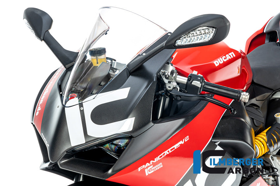Ilmberger Carbon Verkleidungsoberteil | matt | passend für Ducati Panigale V2 - Modelle (2020-2024)