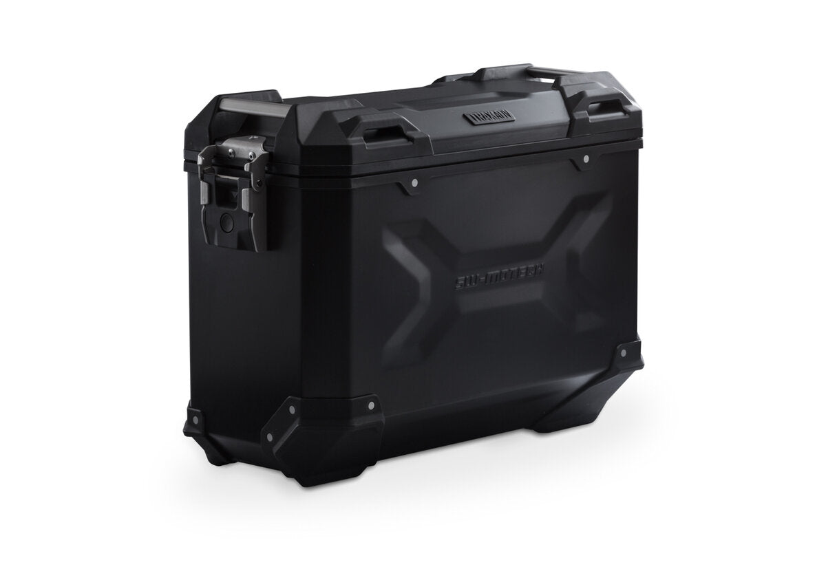 SW-Motech TRAX ADV M | Seitenkoffer. Aluminium. 37 l. Links. Schwarz.