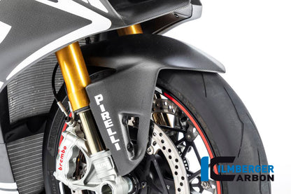 Ilmberger Carbon Kotflügel | vorne | matt | passend für Ducati Panigale V2 / V4 / R / S & Streetfighter V2 / V4 - Modelle