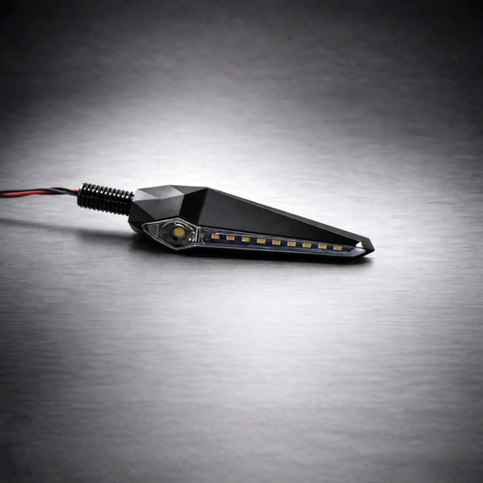 Kellermann Axera® CL | LED Lauflichtblinker mit Cruising Light | mit ECE | klar | Einzeln
