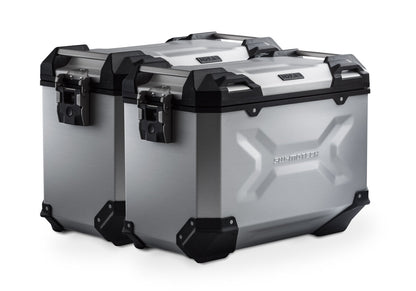 SW-Motech TRAX ADV Alukoffer-System | Silbern. 45/45 l. Honda XL750 Transalp (22-).