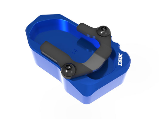DBK Special Parts | BAC14 - BMW | BLAU | Erhöhter Seitenständerfuß 18 mm | passend für BMW R 1300 GS / Adventure - Modelle (2025-2026)