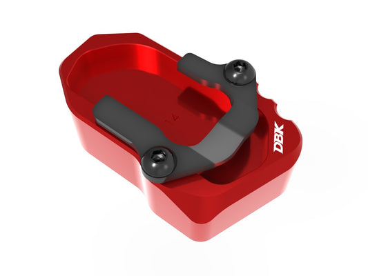 DBK Special Parts | BAC14 - BMW | ROT | Erhöhter Seitenständerfuß 18 mm | passend für BMW R 1300 GS / Adventure - Modelle (2025-2026)