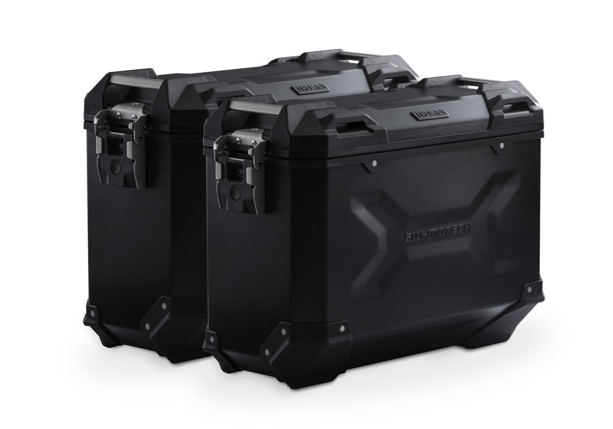 SW-Motech TRAX ADV Alukoffer-System | Schwarz. 37/37 l. Honda XL750 Transalp (22-).