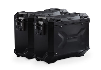 SW-Motech TRAX ADV Alukoffer-System | Schwarz. 37/37 l. Honda XL750 Transalp (22-).