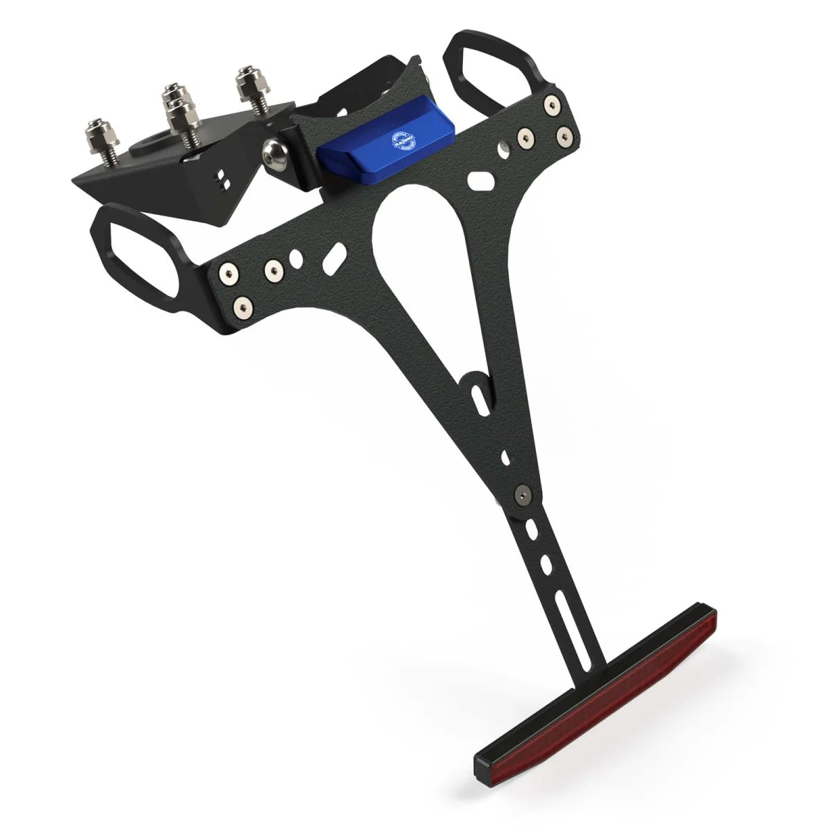 Raximo Kennzeichenhalter | inkl. CNC gefräste Kennzeichenbeleuchtung mit E-Nummer | passend für Kawasaki Z1100 / SE - Modelle (2026)