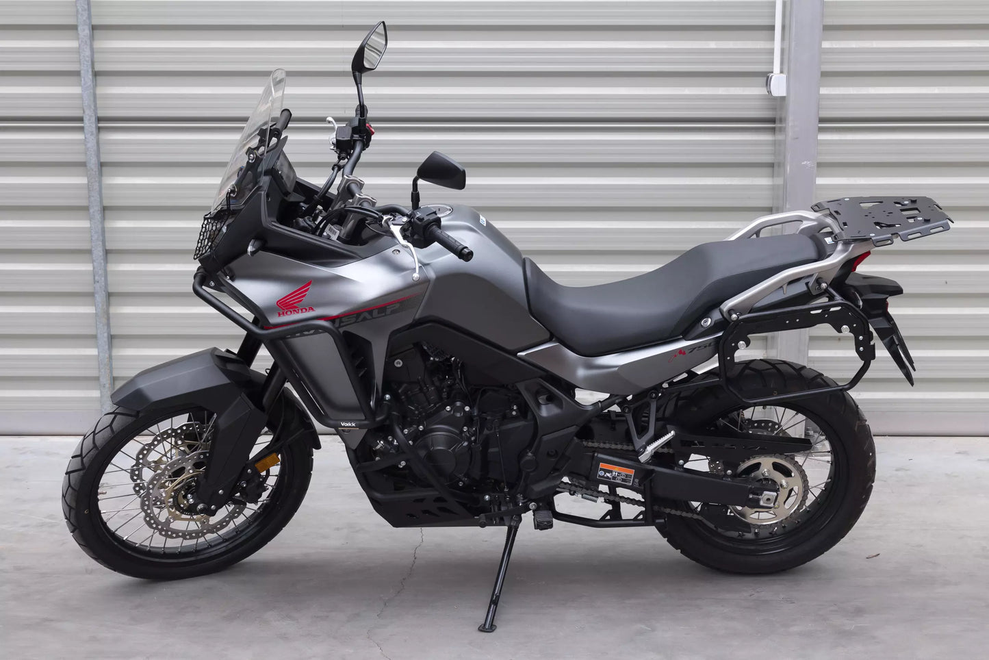 Yakk EXP Gepäckträgerplatte | schwarz | passend für Honda XL750 Transalp - Modelle (2023-2026)