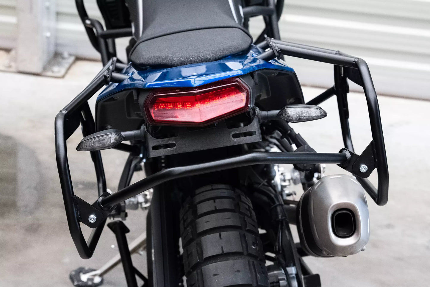 Yakk EXP Seitenkoffer / Satteltaschenhalter | schwarz | passend für Yamaha Tenere 700 - Modelle (2019-2024)