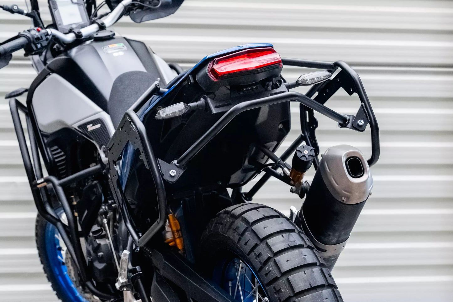 Yakk EXP Seitenkoffer / Satteltaschenhalter | schwarz | passend für Yamaha Tenere 700 - Modelle (2019-2024)