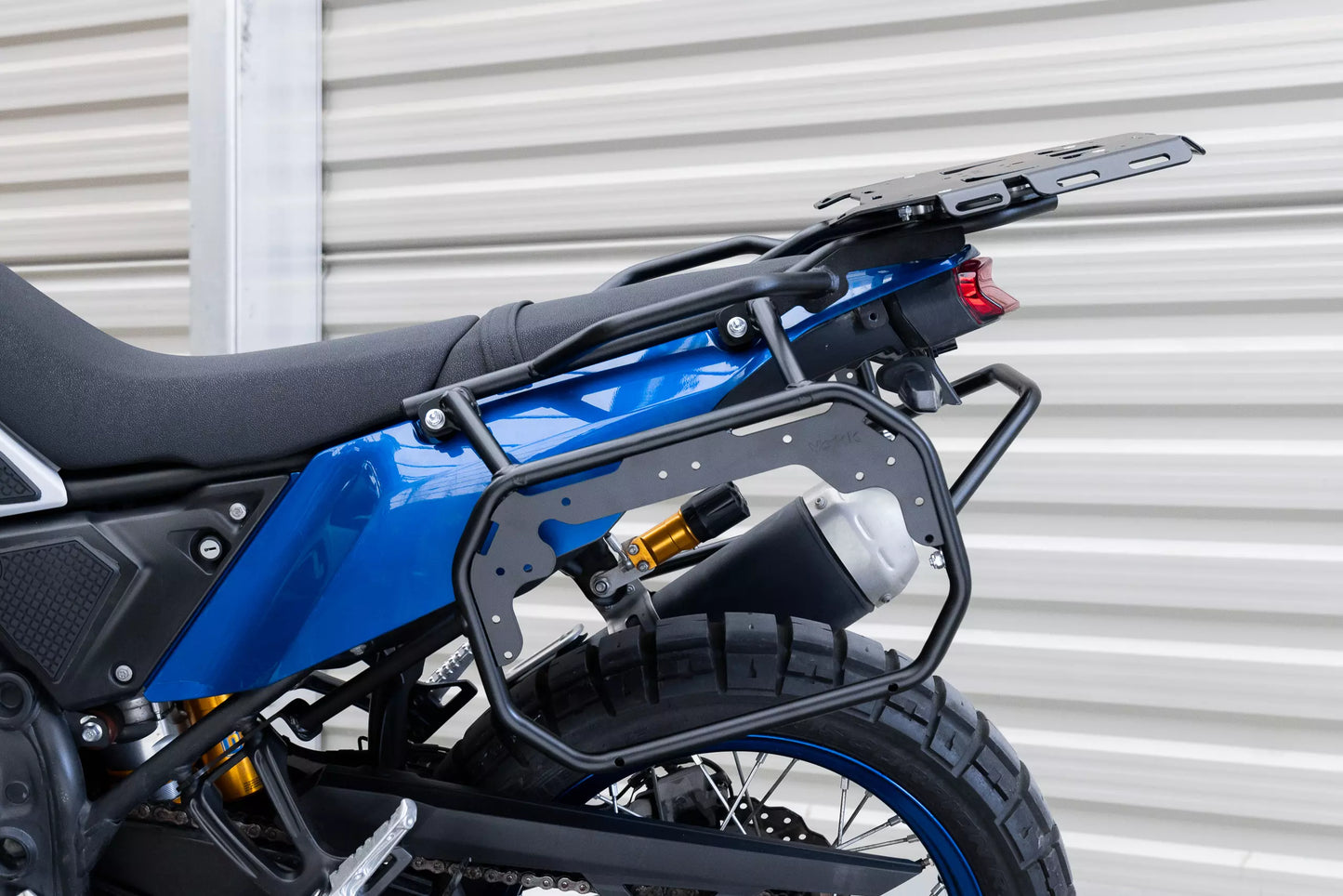 Yakk EXP Seitenkoffer / Satteltaschenhalter | schwarz | passend für Yamaha Tenere 700 - Modelle (2019-2024)