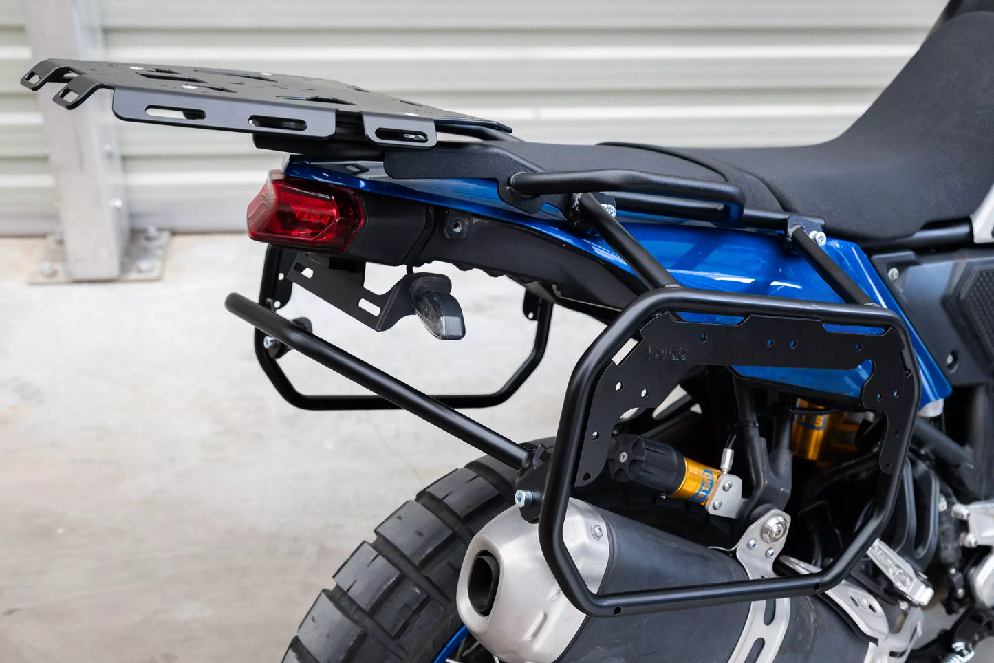 Yakk EXP Seitenkoffer / Satteltaschenhalter | schwarz | passend für Yamaha Tenere 700 - Modelle (2019-2024)
