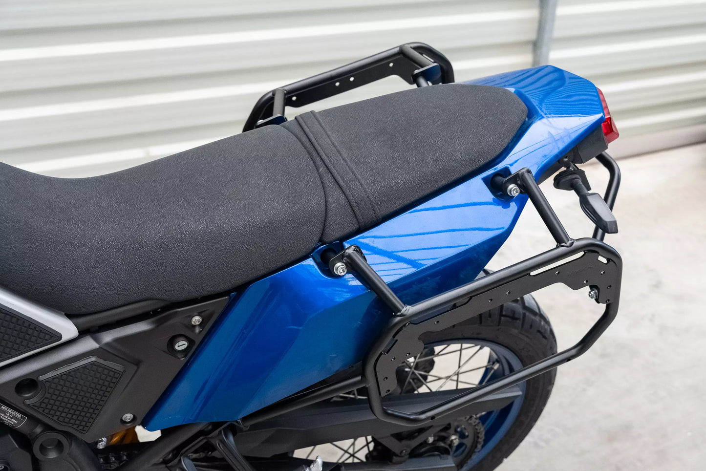 Yakk EXP Seitenkoffer / Satteltaschenhalter | schwarz | passend für Yamaha Tenere 700 - Modelle (2019-2024)