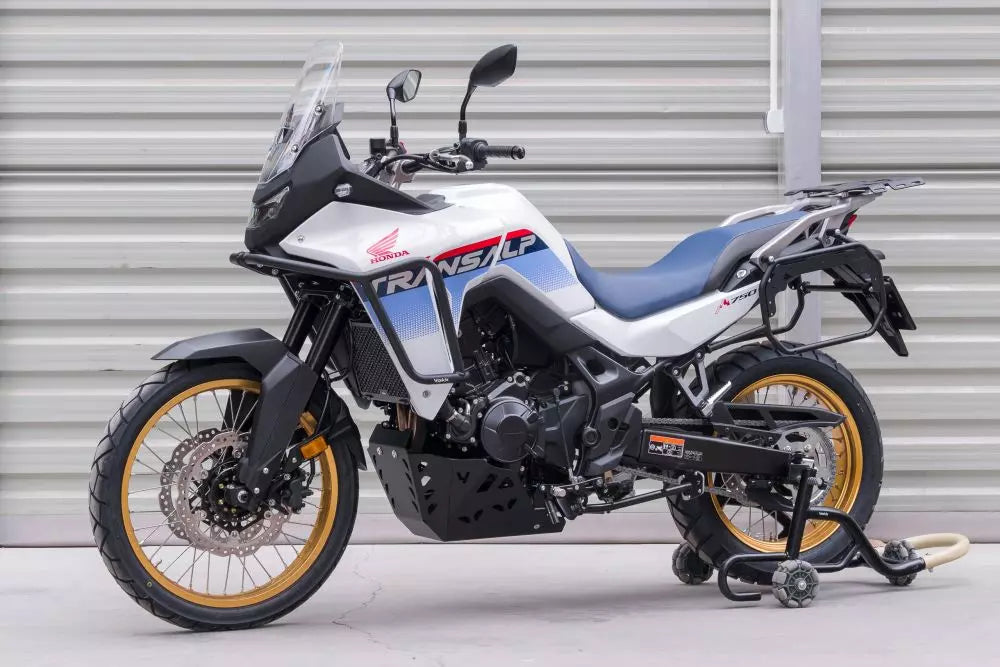 Yakk EXP Seitenkoffer / Satteltaschenhalter | schwarz | passend für Honda XL750 Transalp - Modelle (2023-2026)