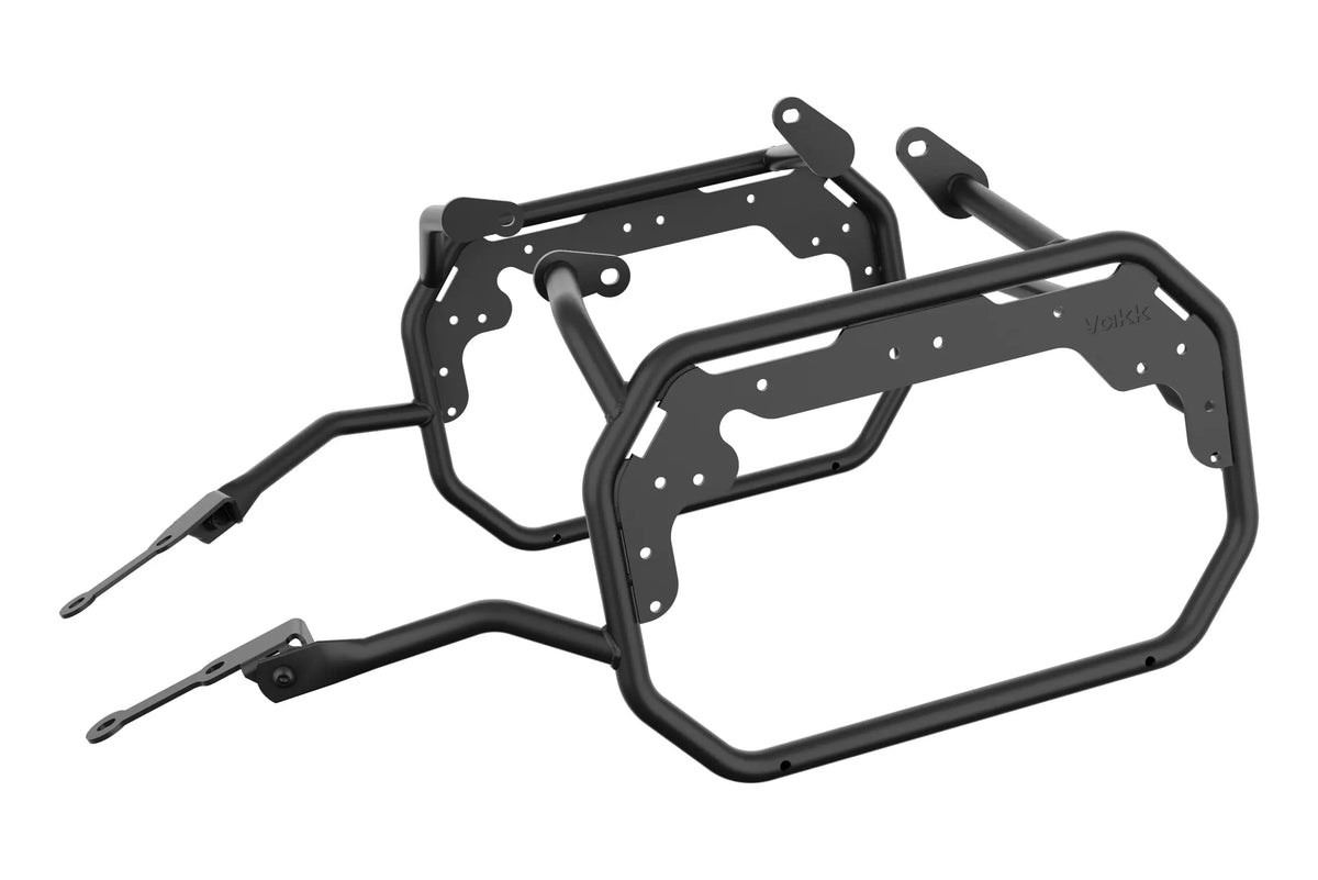 Yakk EXP Seitenkoffer / Satteltaschenhalter | schwarz | passend für passend für CFMOTO MT-X 800 - Modelle (2025-2026)