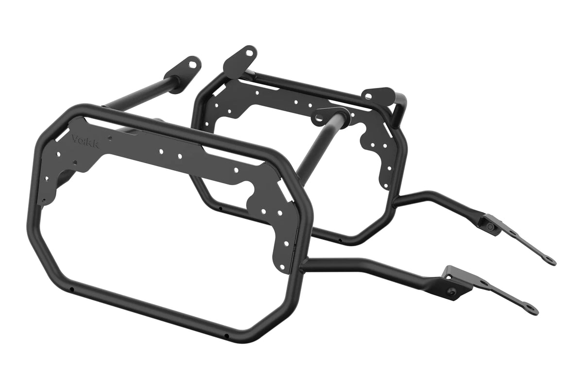 Yakk EXP Seitenkoffer / Satteltaschenhalter | schwarz | passend für passend für CFMOTO MT-X 800 - Modelle (2025-2026)