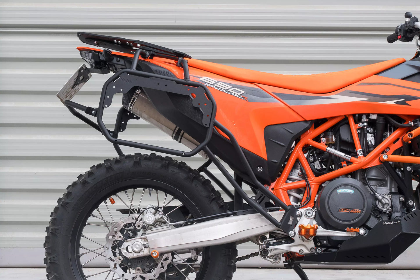 Yakk EXP Seitenkofferträger | schwarz | passend für KTM 690 Enduro R - Modelle (2019-2026)