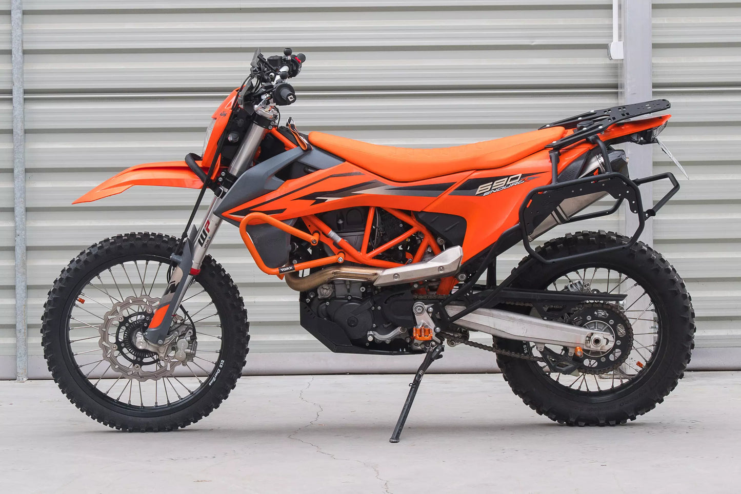 Yakk EXP Seitenkofferträger | schwarz | passend für KTM 690 Enduro R - Modelle (2019-2026)