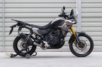 Yakk EXP Seitenkoffer / Satteltaschenhalter | schwarz | passend für Yamaha Tenere 700 - Modelle (2025-2026)