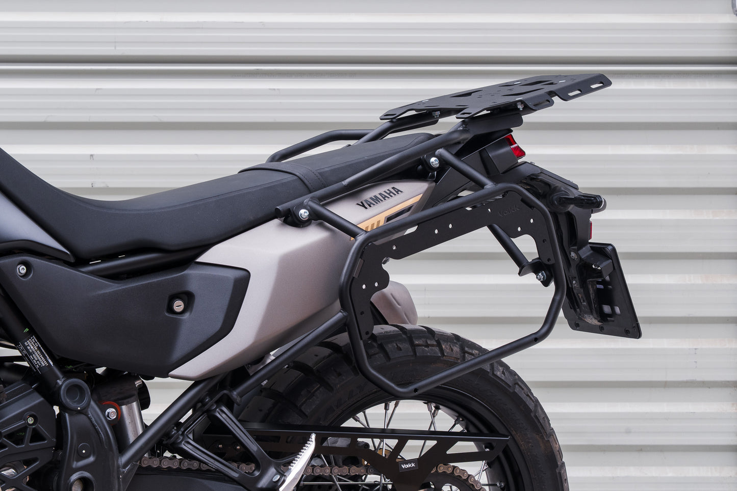 Yakk EXP Seitenkoffer / Satteltaschenhalter | schwarz | passend für Yamaha Tenere 700 - Modelle (2025-2026)