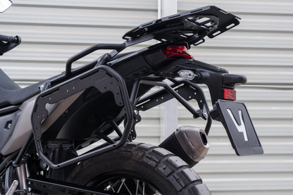 Yakk EXP Seitenkoffer / Satteltaschenhalter | schwarz | passend für Yamaha Tenere 700 - Modelle (2025-2026)
