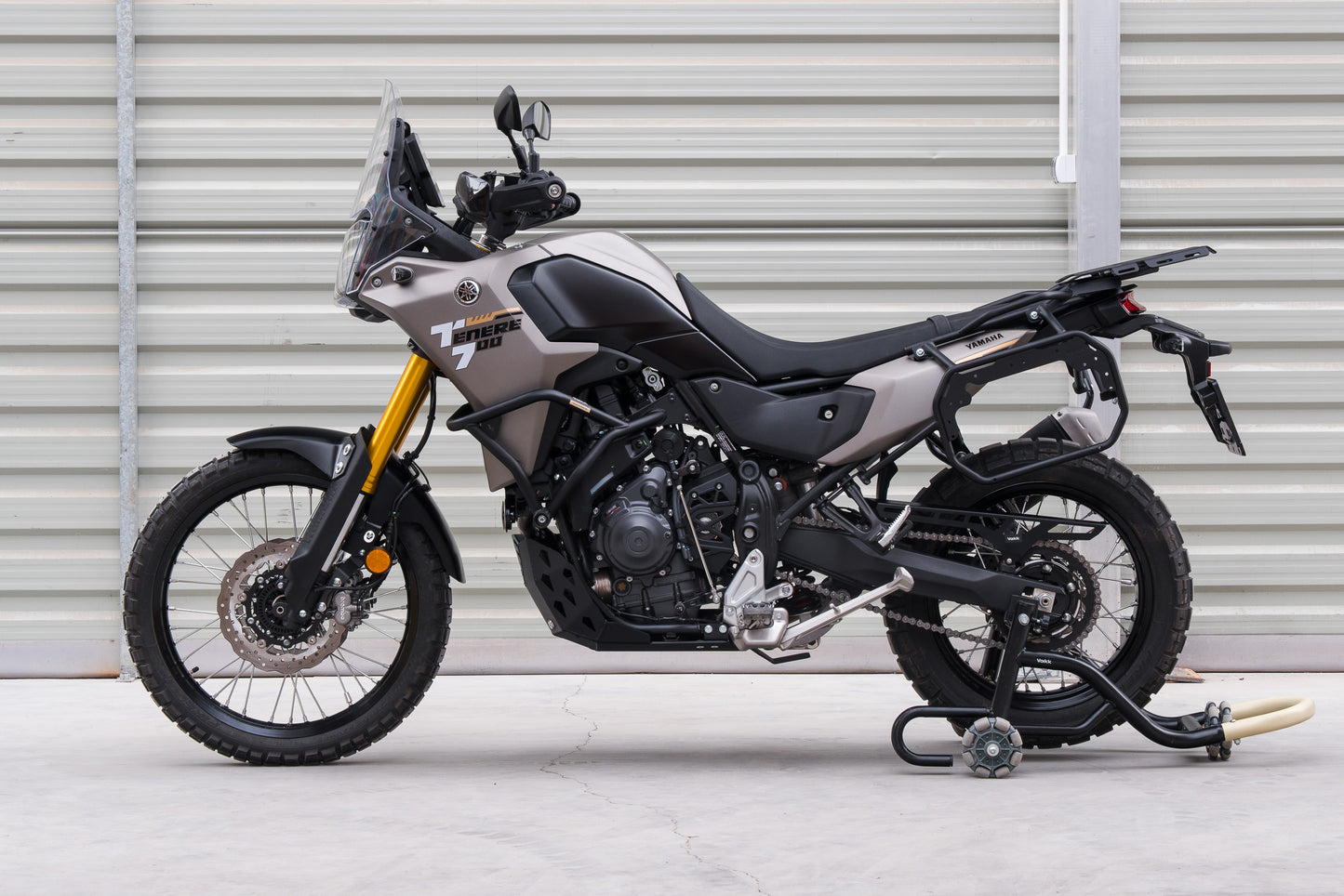 Yakk EXP Seitenkoffer / Satteltaschenhalter | schwarz | passend für Yamaha Tenere 700 - Modelle (2025-2026)