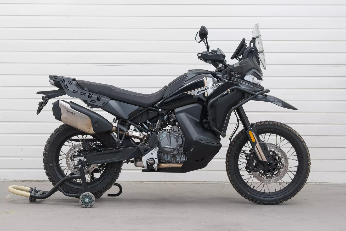 Yakk EXP Gepäckträgerplatte | für weiches Gepäck | schwarz | passend für CFMOTO MT-X 800 - Modelle (2025-2026)