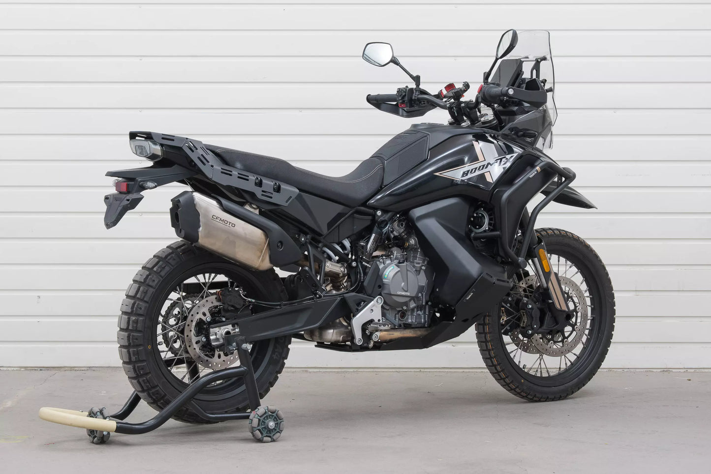 Yakk EXP Gepäckträgerplatte | für weiches Gepäck | schwarz | passend für CFMOTO MT-X 800 - Modelle (2025-2026)