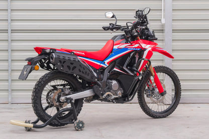 Yakk EXP Gepäckträger für Softgepäck | schwarz | passend für Honda CRF 300 L - Modelle (2021-2026)