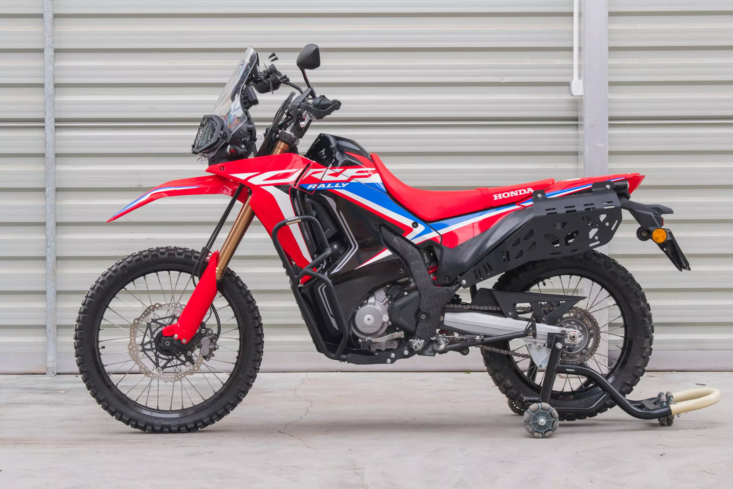 Yakk EXP Gepäckträger für Softgepäck | schwarz | passend für Honda CRF 300 L - Modelle (2021-2026)