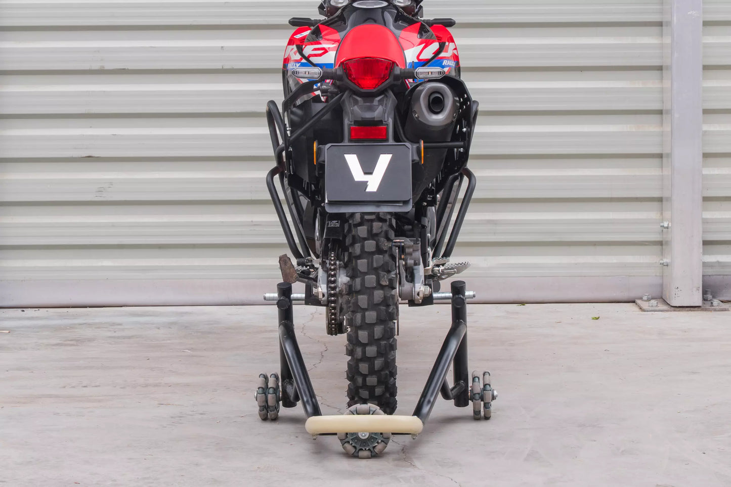 Yakk EXP Gepäckträger für Softgepäck | schwarz | passend für Honda CRF 300 L - Modelle (2021-2026)