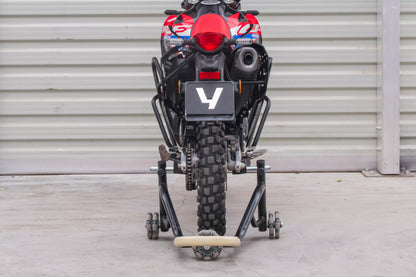 Yakk EXP Gepäckträger für Softgepäck | schwarz | passend für Honda CRF 300 L - Modelle (2021-2026)
