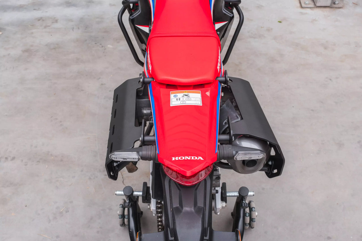 Yakk EXP Gepäckträger für Softgepäck | schwarz | passend für Honda CRF 300 L - Modelle (2021-2026)