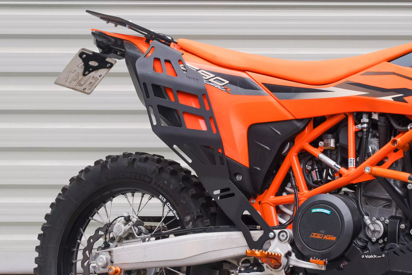 Yakk EXP Seitenkoffer / Satteltaschenhalter  | schwarz | passend für KTM 690 Enduro R - Modelle (2019-2026)