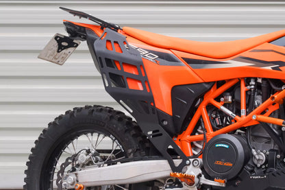 Yakk EXP Seitenkoffer / Satteltaschenhalter  | schwarz | passend für KTM 690 Enduro R - Modelle (2019-2026)