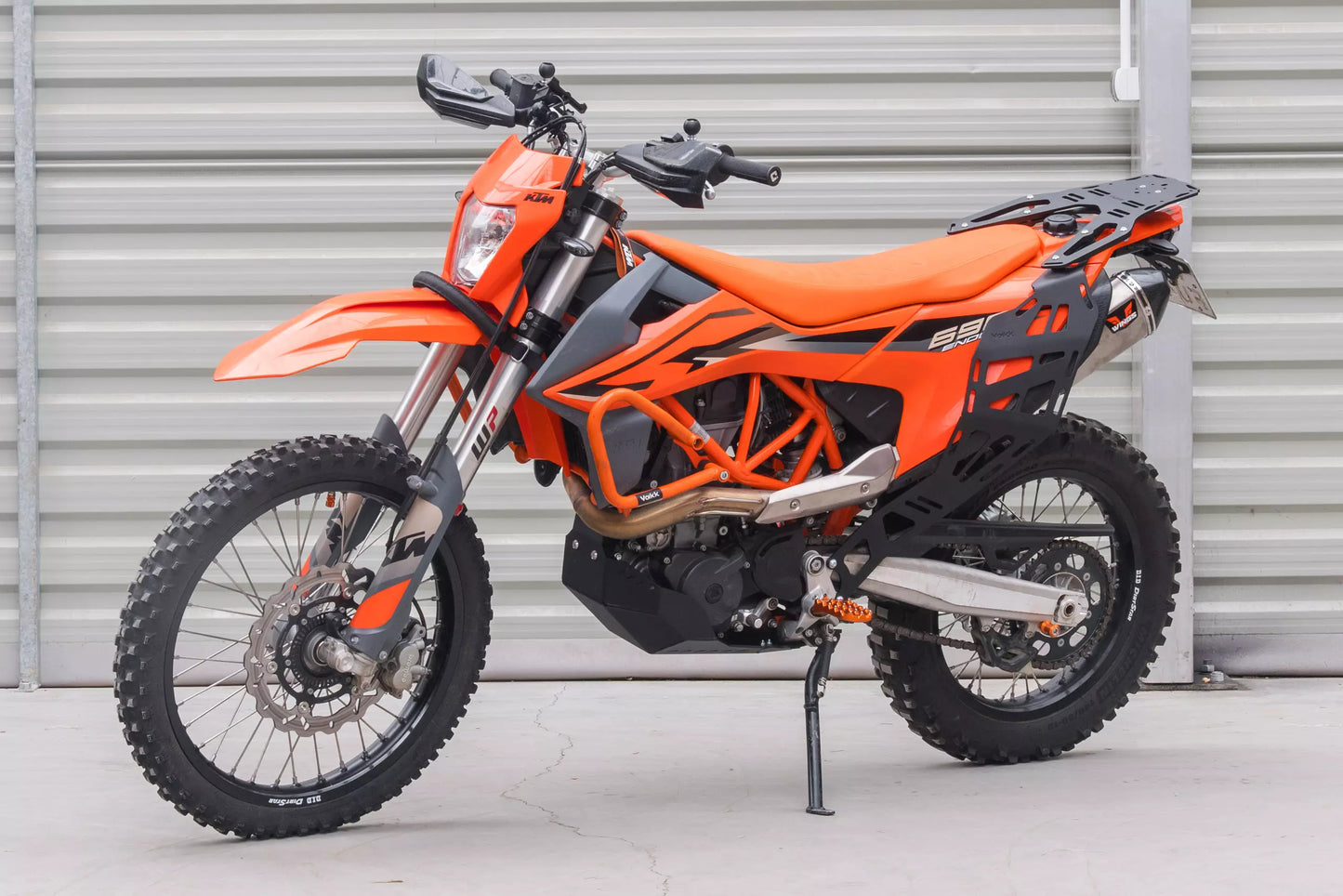 Yakk EXP Seitenkoffer / Satteltaschenhalter  | schwarz | passend für KTM 690 Enduro R - Modelle (2019-2026)