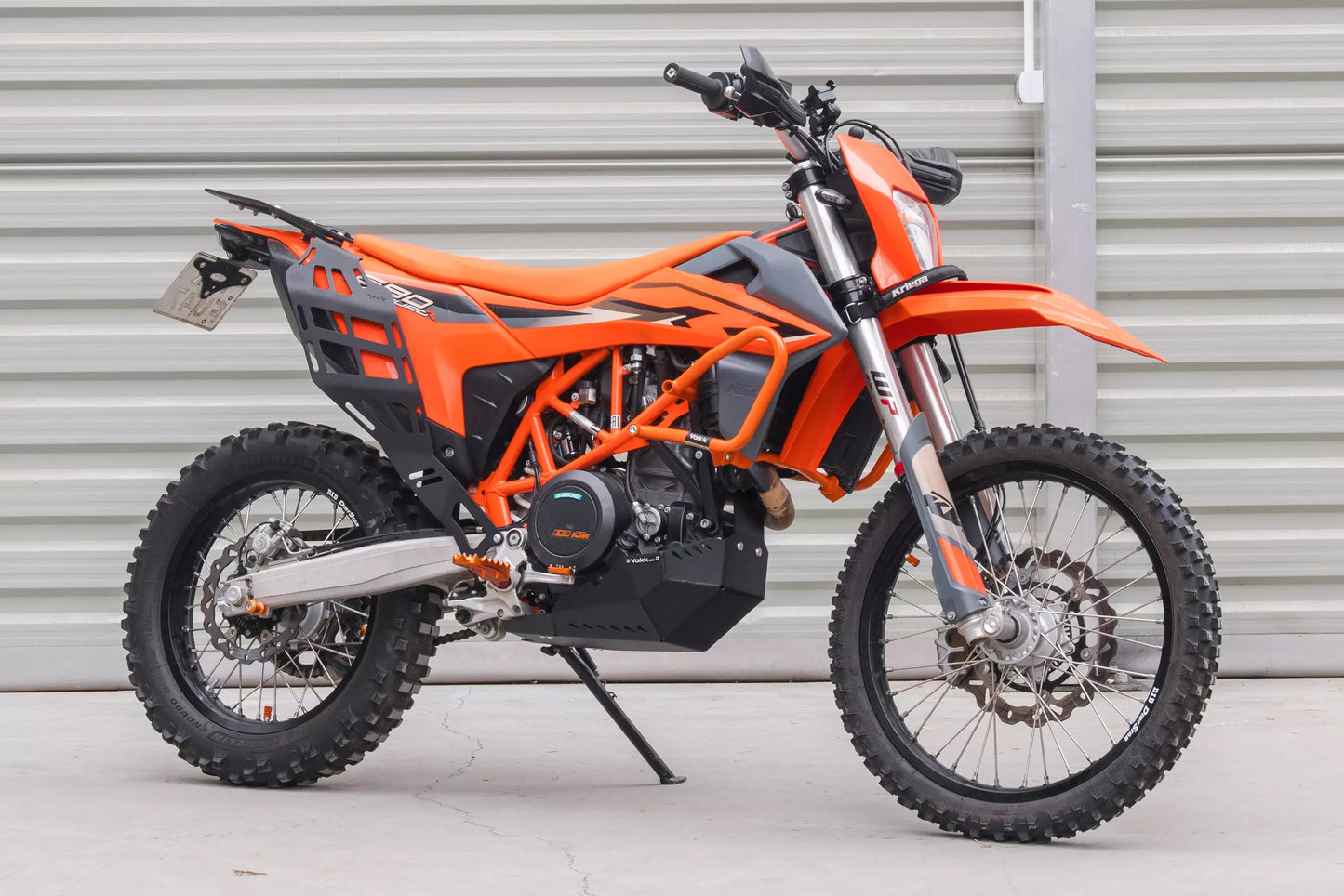 Yakk EXP Seitenkoffer / Satteltaschenhalter  | schwarz | passend für KTM 690 Enduro R - Modelle (2019-2026)