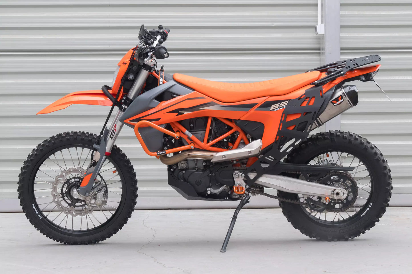 Yakk EXP Seitenkoffer / Satteltaschenhalter  | schwarz | passend für KTM 690 Enduro R - Modelle (2019-2026)
