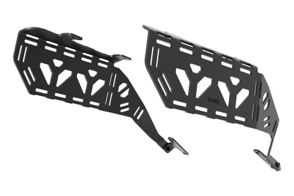 Supporto per valigie laterali / borse laterali Yakk EXP | nero | adatto per modelli Honda CRF 1100 Africa Twin (2020-2025)