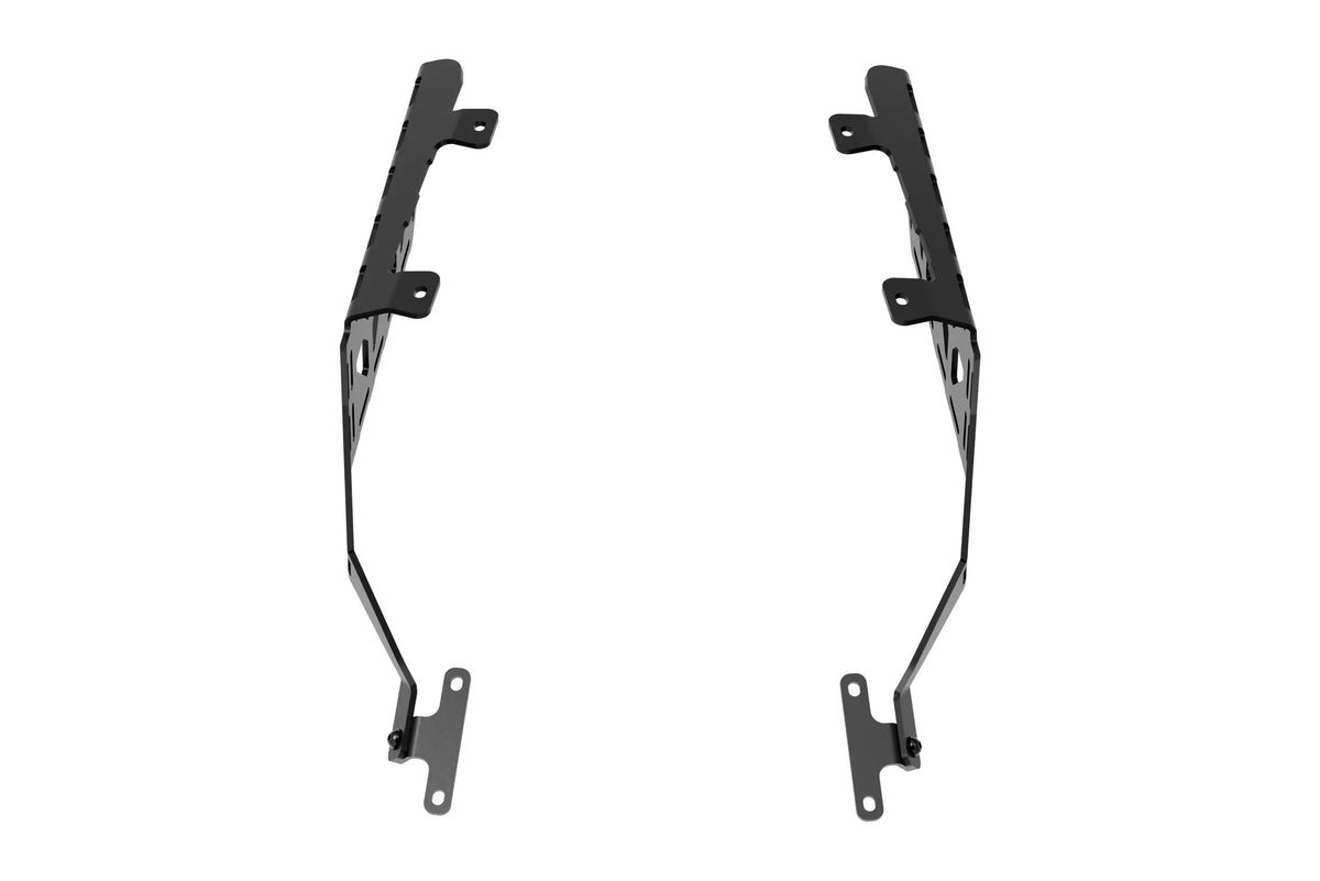Supporto per valigie laterali / borse laterali Yakk EXP | nero | adatto per modelli Honda CRF 1100 Africa Twin (2020-2025)