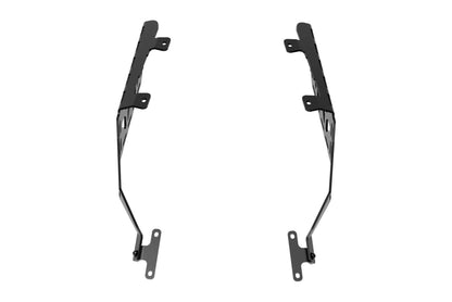 Supporto per valigie laterali / borse laterali Yakk EXP | nero | adatto per modelli Honda CRF 1100 Africa Twin (2020-2025)