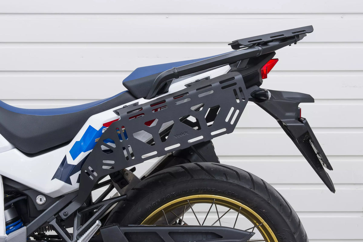 Supporto per valigie laterali / borse laterali Yakk EXP | nero | adatto per modelli Honda CRF 1100 Africa Twin (2020-2025)