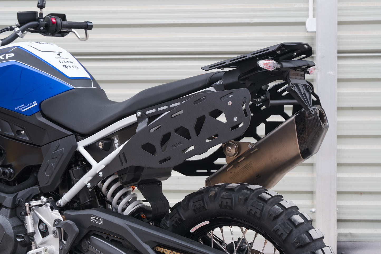 Yakk EXP Kofferträger | schwarz | passend für BMW F 900 GS - Modelle (2024-2026)