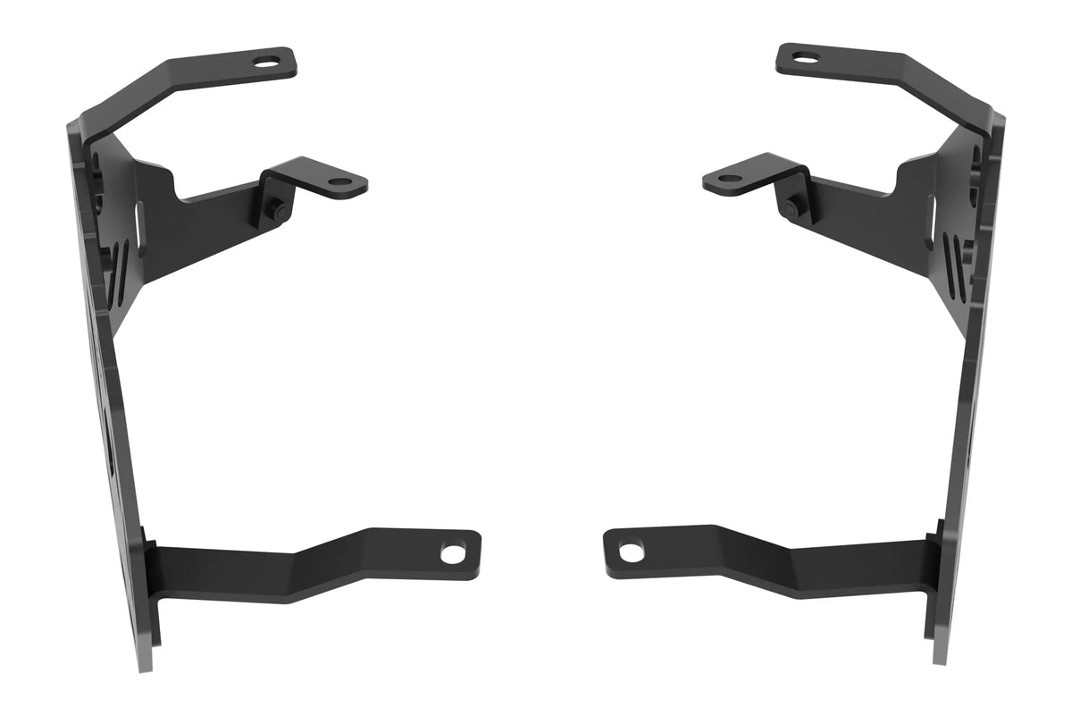 Soportes para maletas laterales / alforjas Yakk EXP | negro | compatible con modelos Honda CRF 1100 Africa Twin (2020-2025)