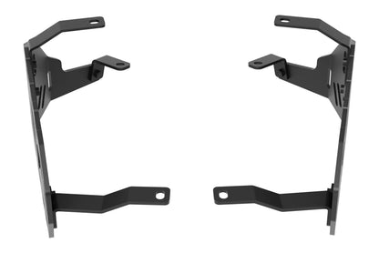 Soportes para maletas laterales / alforjas Yakk EXP | negro | compatible con modelos Honda CRF 1100 Africa Twin (2020-2025)