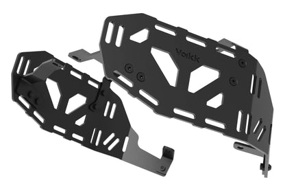 Soportes para maletas laterales / alforjas Yakk EXP | negro | compatible con modelos Honda CRF 1100 Africa Twin (2020-2025)