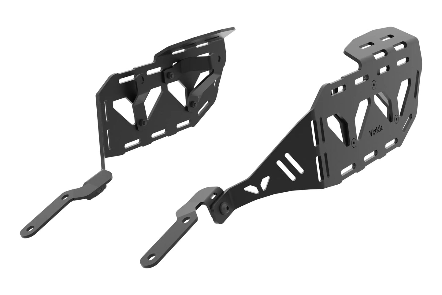 Yakk EXP Seitenkoffer / Satteltaschenhalter  | schwarz | passend für CFMOTO MT 450 - Modelle (2024-2026)