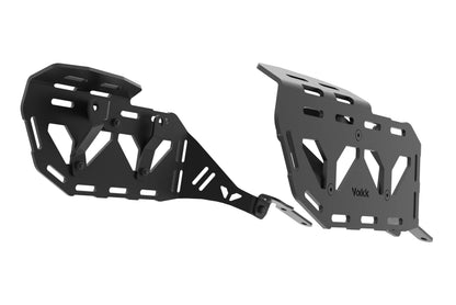 Yakk EXP Seitenkoffer / Satteltaschenhalter  | schwarz | passend für CFMOTO MT 450 - Modelle (2024-2026)