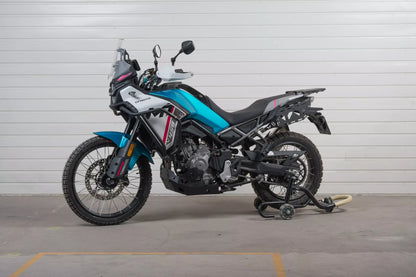 Yakk EXP Seitenkoffer / Satteltaschenhalter  | schwarz | passend für CFMOTO MT 450 - Modelle (2024-2026)