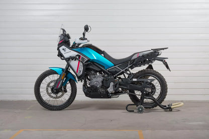 Yakk EXP Seitenkoffer / Satteltaschenhalter  | schwarz | passend für CFMOTO MT 450 - Modelle (2024-2026)