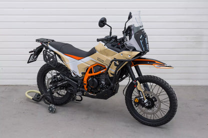 Yakk EXP Seitenkoffer / Satteltaschenhalter | schwarz | passend für KTM 125 Enduro R - Modelle (2025)